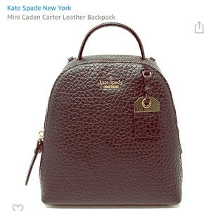 Kate Spade mini backpack